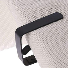 XJF - Clip per tovaglia, in acciaio inox, per tavoli, spessore inferiore a 3 cm