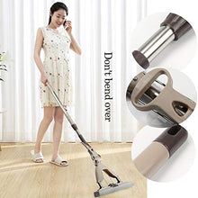 SSAYY Spray Mop 1 Pz Regolabile Mop in Microfibra Spray Rotante Piatto Auto-Spremitura Senza Lavaggio A Mano Colla Mop in Cotone + 1Pz Spugna Mop Testa