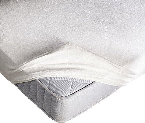 Tata Home Coprimaterasso Elasticizzato in Spugna con Angoli ed Elastici cm 180x200 Misura 2 PIAZZE Matrimoniale Altezza Materasso cm 25