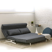 Italian Concept 9 Divano/Letto Roger Divanoletto, Tessuto, Blu, 141 x 87 x 84 cm