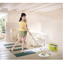 SSAYY Spray Mop Mop Rotante per Uso Domestico/Ruota Automaticamente Il Mocio/Mop in Acciaio Inossidabile di Alta qualità/Impugnatura in Schiuma Confortevole
