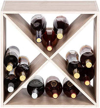 Portabottiglie in Legno da 2 Pezzi, portabottiglie da 24-32 Bottiglie in Stile Classico, portabottiglie Compatto per Cantina, Bar, Cucina, Cantina, Armadio, dispensa, Decorazione