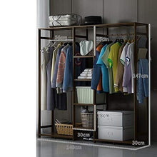 TWDYC Alla Moda Artista Mobili Camera da Letto Portatile Gabinetto Assemblea Multifunzionale Pieghevole Armadio Guardaroba