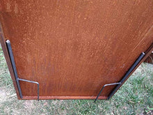 Zen Man 031344-3 - Paravento da Giardino in Metallo ruggine, 50 x 125 cm