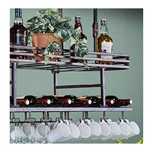 Porta Bicchiere da Vino, Decorazione Creativa del bancone Bar Capovolto, Porta calici, Appendiabiti, Porta Bicchiere D'uva Domestico Europeo