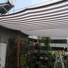 LSXIAO-Balcone Protezione Terrazza Paravento, Giardino Dietro La Casa Copertura di Sicurezza della Privacy, Parabrezza Crema Solare Raffreddamento con Fascette Zip Fisse per Giardini, Piscina