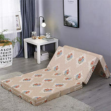 NEHARO Materasso Pad Domestica Estrarre Ospite Poltrona Letto Playmat Biancheria da Letto Portatile for Adulti e Bambini Pieghevole Traspirante e Lavabile 5 cm di Spessore Pieghevole e Portatile