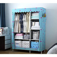 Guardaroba Noleggio Panno da Cucina Panno Robusto Casa a più Strati della Porta Camera da Letto di immagazzinaggio della Copertura Zipper Hanger Cabinet XINYALAMP (Color : F)