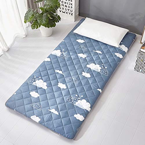 CVNJSKDKH Tappetino Antiscivolo for Pavimento Tatami Tatami Giapponese 5cm Materasso Futon Trapuntato Dormitorio Pieghevole for Bambini (Size : 90×200cm)