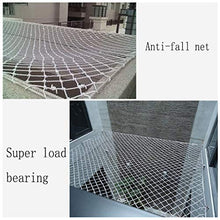 Safe net-ND Rete di Sicurezza Bianca Spessa 6 Mm di Corda, Rete di Protezione delle Piante da Giardino, Corrimano per Bambini, Rete di Prevenzione Dell'arrampicata, Multi-Dimensione