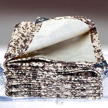 MHBGX Grande Tela Cerata Resistente, Teloni, Tela Cerata Mimetica Desertica Tessuto Oxford Impermeabile Veicolo Militare Esterno 0,35 Mm Copertura Solare Impermeabile Addensata - 450 G/M²,un,3X3M