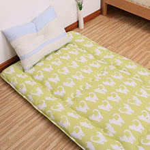 LJYY Tappetino Pieghevole Addensato, Letto coprimaterasso Futon futon Tradizionale Portatile Twin Full Queen King-F 90x200cm (35x79 Pollici)