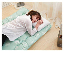 Z&HA Snowflake Materasso per i Bambini, futon Giapponese Materasso Tatami Tappetino Pieghevole Letto Portatile materassino da Campeggio Bambini Sleeping Pad Piano Lounger Divano Letto,Verde,150x200cm