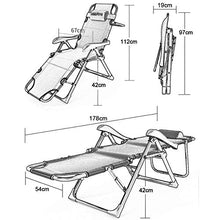 SHUAIIJUAN Sedia per il tempo libero domestico Outdoor pieghevole Lounge Patio sedie reclinabili Sdraio da spiaggia sedie a sdraio Sedia da giardino Lounge Patio sedie all'aperto Yard 441lbs Beach di