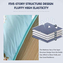 Huan Futon Giapponese Materasso, Traspirante Tatami Fold Materasso futon Tatami traspirabilità e Comfort Trapuntato Equipaggiata Pieghevole futon Sonno Tappetino (Size : 90x200cm(35x79inch))