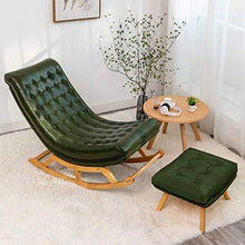 Sedia a dondolo Sedia a sdraio patio giardino Vacanze Lettino prendisole Sedia relax Sedia relax Sedia da lettura per il tempo libero Sedia divano Sedia reclinabile per donna incinta Sedia a riposo