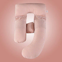 Mhwlai Multifunzionale Cuscino del Cotone maternità, A Forma di U Cuscino Sonno, Supporto della Vita, Cuscino Sonno, Donna Incinta Cuscino,F