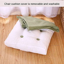 HYLX Cuscino Sedile, Cuscino Sedia, Cuscino Sgabello Rotondo, Cuscino Sedia Floreale Antiscivolo in Cotone Spesso, per Giardino, terrazza Esterna