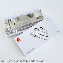 Alessi KnifeForkSpoon AJM22S24M Servizio Completo di Posate di Design, 24 Pezzi in Acciaio Inox & Ajm19S5 L Set Di Mestoli Da Cucina Di Design In Acciaio Inossidabile 18/10, 5 Pezzi.