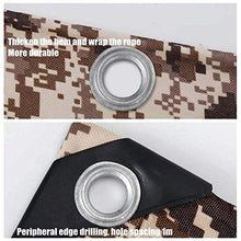 MHBGX Grande Tela Cerata Resistente, Teloni, Tela Cerata Mimetica Desertica Tessuto Oxford Impermeabile Veicolo Militare Esterno 0,35 Mm Copertura Solare Impermeabile Addensata - 450 G/M²,un,3X3M
