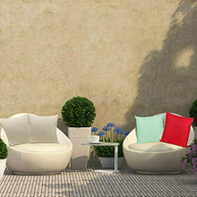 XJ Impermeabile Giardino Cuscino per mobili di Canna Cuscini di Seduta panchina Arancia 45 x 45