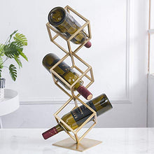 LIYANJJ Portabottiglie sospeso Porta Vino Rosso Controsoffitto Ripiano da Tavolo Portabottiglie Cucina Soggiorno Espositore Nessun assemblaggio richiesto - 2 Confezioni