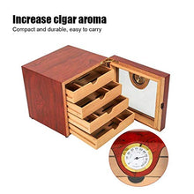 shelf Contenitore per Sigari con Contenitore per Sigari in Legno A 4 Cassetti per Contenitore per Uso Domestico