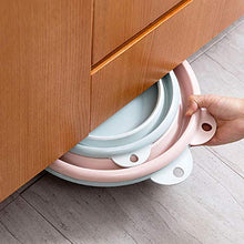 Ispessita Lavabo Pieghevole Portatile casa in Materia plastica Lavanderia idromassaggio Viaggi Grande Multiuso in plastica Bacino Turismo all'Aria Aperta, Viola