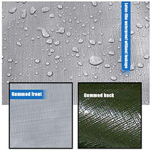 LYLSXY Tela cerata, llarge Tarps impermeabile Rope bordi rinforzati pieghevole Resistenza allo strappo impermeabile impianto Ombrelloni Depot antipioggia Teloni,3mx3m