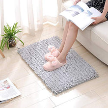 Cuscino per vasca da bagno Forte assorbente d'acqua per la cucina per il soggiorno(Light gray)
