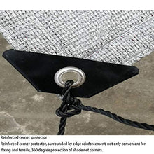 LSZ Rete d'Argento del Balcone dell'automobile della Serra della Rete Solare del Parasole della crittografia a Sei Pin di crittografia d'Argento Netta Vele Parasole (Color : A, Size : 5 * 6)
