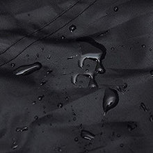 Yardwe Copertura per ombrellone da Giardino Impermeabile Copertura per ombrellone con Cerniera per Esterni 265 x 70 x 1 cm (Tessuto 210d Oxford, Nero)
