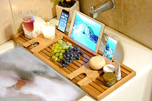 Lilac Fower Shop Lamp Bathtub Rack Bamboo Bagno Bagno Bagno