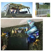 Rete Mimetica per Caccia Campeggio Militare Feste a Tema Bar, Protezione Solare Camouflage Net, 2x3m 2x4m 2x6m 3x3m 3x4m 4x6m 5x8m 8x10m, ignifuga Impermeabile