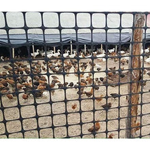Balcone Recinzione in Plastica, Reti per Pollame,Area Recintata Maglia Quadrata Resistenza allo Strappo Morbido con Chiusura Lampo per Giardini, Azienda Agricola, Pollaio