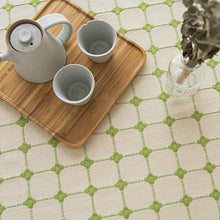 BKKENIDN Tovaglia, Tovaglia da Tavolo Lavabile in Lino Cotone Ricamato Tridimensionale, Adatta per Picnic Interni ed Esterni, Giardini, Matrimoni