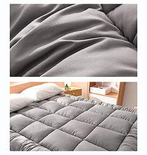 Pieghevole Giapponese Pavimento Materasso Tatami Tappetino 100% Cotone Traspirante Futon Shikibuton,Materasso Futon Grigio-Grigio 150x200cm(59x79inch)