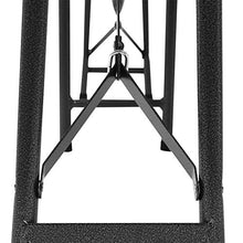 BIGTO Panche da giardino pieghevoli 2 pz 180 cm HDPE 180 x 25 x 43 cm (L x P x A) Nero