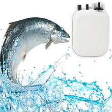 DAUERHAFT Doppia Regolazione della velocità Materiale ABS Pompa dell'ossigeno Colore Bianco 4,5 * 3,1 * 1,6 Pollici, per Gli Amanti della Pesca