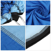 SALUTUYA Amaca per Sedia Amaca da Campeggio all'aperto, per Viaggi in Campeggio all'aperto(Royal Blue Fight Light Blue)