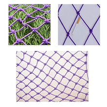 WaiMin Rete di sicurezza for bambini Viola Scala Balcone Rete di protezione Rete interna for corrimano Rete for gatti Scuola materna Rete tessuta a mano Rete di sicurezza Rete ferroviaria Rete fissa R