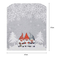 3 coprisedia con fiocchi di neve Forest Man (grigio)