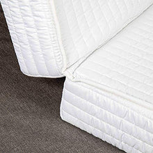 EVERGREENWEB - Materasso Matrimoniale 160x190 H 10 cm PIEGHEVOLE su Seduta per Divano Letto, Prontoletto, Lastra in Poliuretano Ortopedico, Rivestimento ANALLERGICO con Laccetti di Fissaggio, BED SOFA
