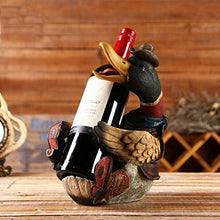 LHQ-HQ Wine Rack Animali, Vino Wine Rack Holder Rack Libero, 7.5 * 10.1 Pollici Cornice Bar Decoration