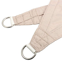 Xhtoe, tenda parasole impermeabile a triangoli per cortile, cortile, patio, piscina, gazebo per ombreggiatura UV, tenda parasole per casa, giardino, tenda parasole parasole