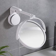 ZYCH Cosmetico Specchio Double Face Ingrandimento 10X Cosmetico da Trucco per Make up da Parete,Specchio da Trucco LED Ingrandimento con Ventosa-Bagno Make Specchio Vanity