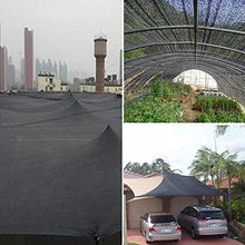WXQIANG - Telo per ombreggiatura, per serra, verdure, protezione solare pieghevole, traspirante, con foro in metallo, isolamento termico, colore: nero, dimensioni: 3 x 1,5 m