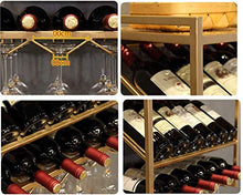 FWZJ Wine Lovers/Wall Mounted Wine Rack Bottle & Glass Holder Cork Storage Store Red, White, Champagne Come with 12 Cork Wine Charms Home & Kitchen Décor Storage Rack Hangin