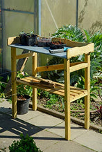 dobar 29052FSC - Robusto Tavolo da Giardino in Legno di Pino impregnato FSC, 40 x 86 x 80 cm