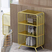 KSW_KKW Moderna Minimalista Comodino cremagliera in Ferro Bookshelf Piano Rack Stampante da Ufficio scaffale Display Rack